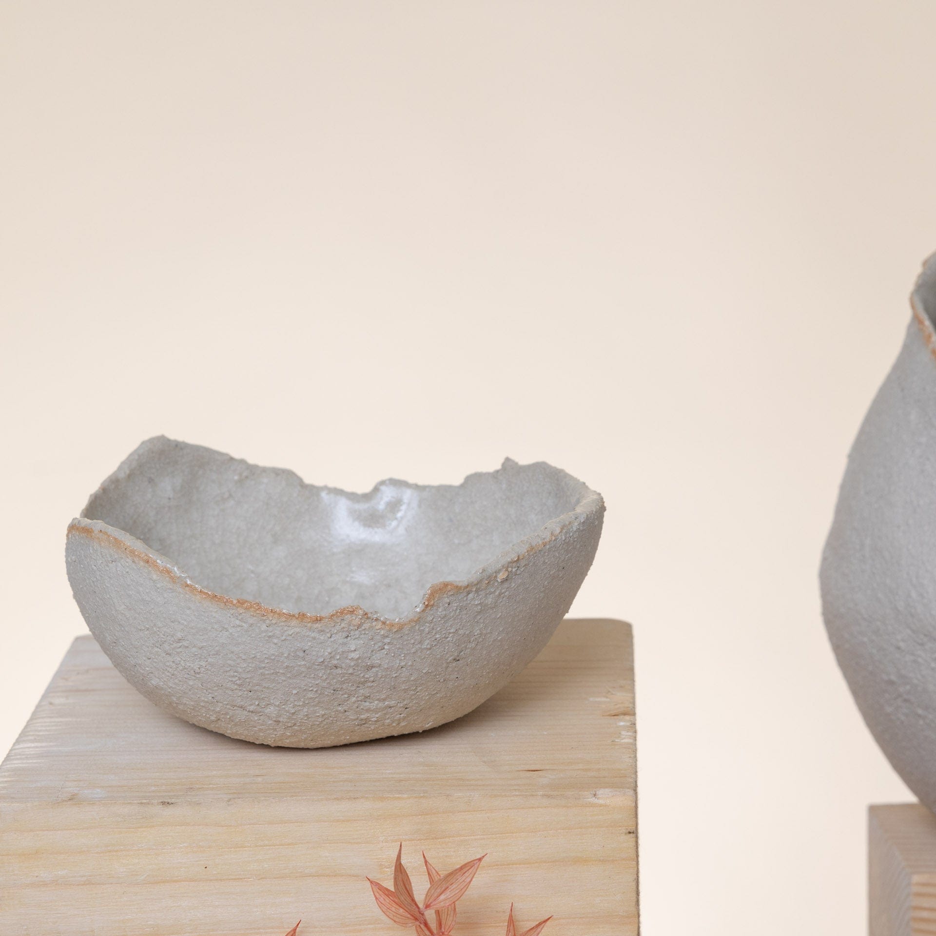 Ciotolina in Gres Artigianale – Beige Texturizzato - AUTHENTICO CERAMICS