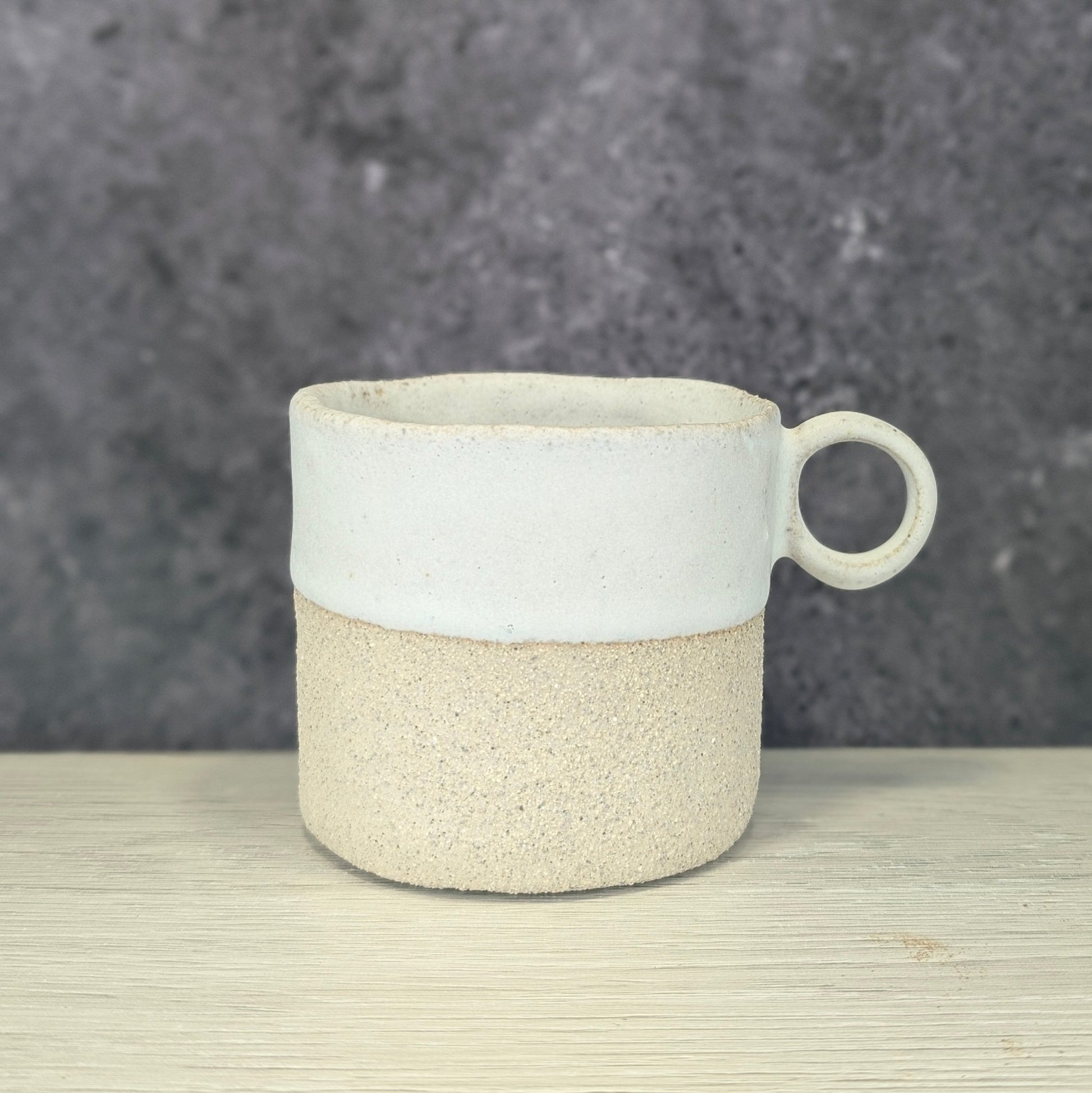 Tazza Beige in Ceramica Artigianale – Handmade - AUTHENTICO CERAMICS